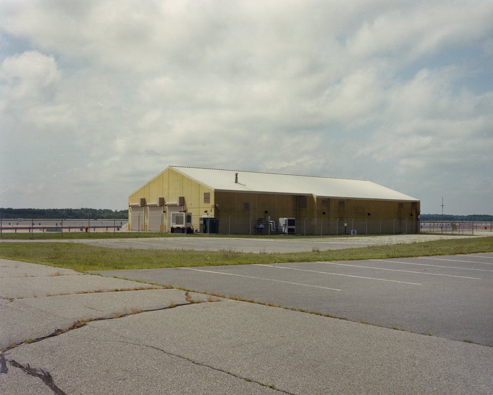 Building 554, Naval Air Station Brunswick, Brunswick ME - Photograph by Alex Slade