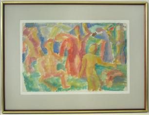 20th Century Expressionist Female Portrait For Sale 7