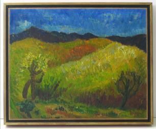 20th Century Expressionist Female Portrait For Sale 6