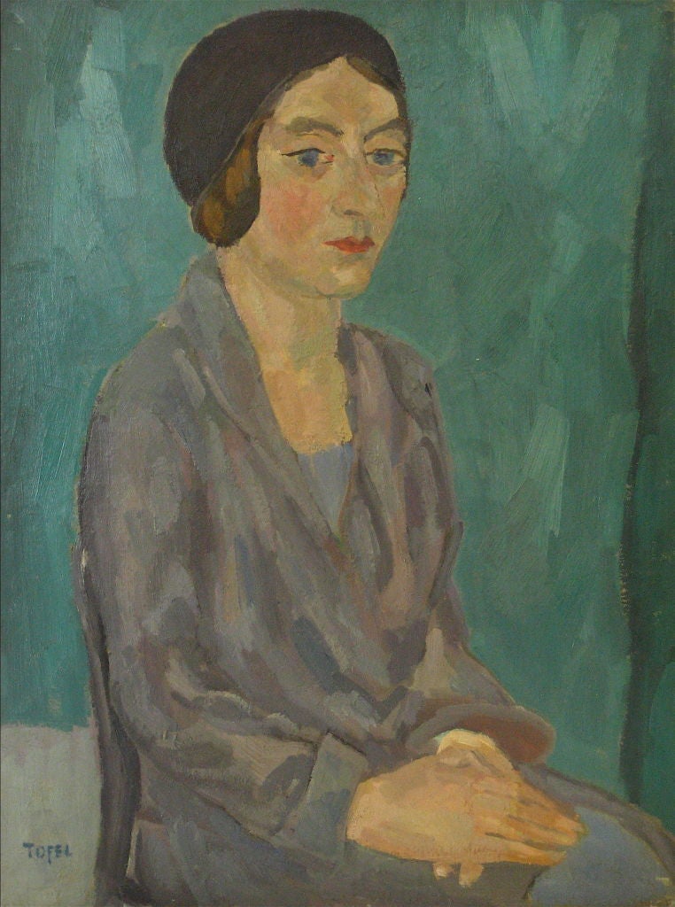 20th Century Expressionist Portrait of Dinah