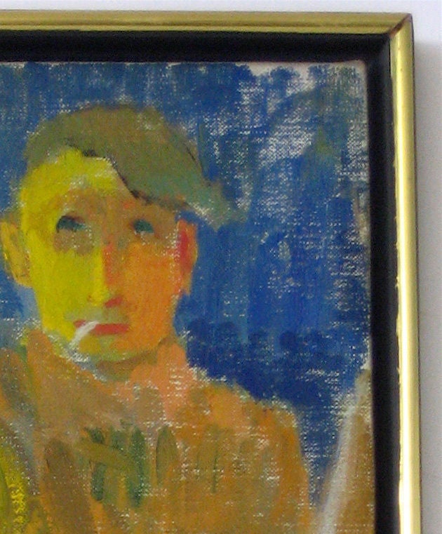 20th Century Expressionist People Scene