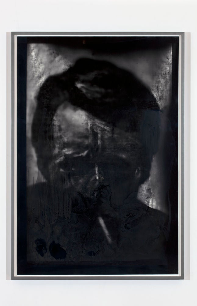 Matt Saunders Abstract Photograph - Patrick McGoohan (Cigarette) #1