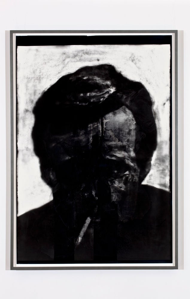Matt Saunders Abstract Photograph - Patrick McGoohan (Cigarette) #5