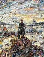 Wanderer Above the Sea of Media, after Caspar David Friedrich (Pictures of Magazines 2)