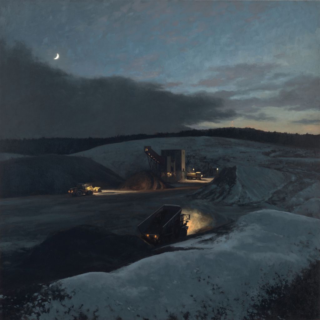 Linden Frederick Landscape Painting - Quarry