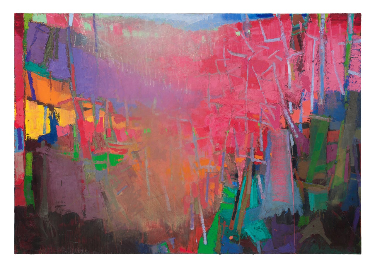 Brian Rutenberg Abstract Painting - Reverie 2
