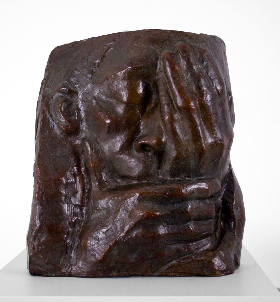 Figurative Sculpture di Käthe Kollwitz - Lutto (noto anche come Lamento, Memoriale di Ernst Barlach)