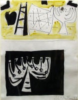 Study for "The Wall of the Temple"