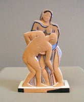 Woman and Soldier