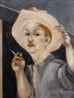 Self-Portrait Tipping Hat