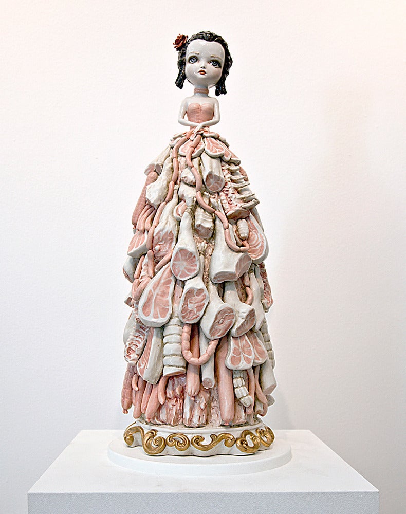 Mark Ryden Figurative Sculpture - Meat Dress