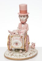 Pink Lincoln Meat Cart