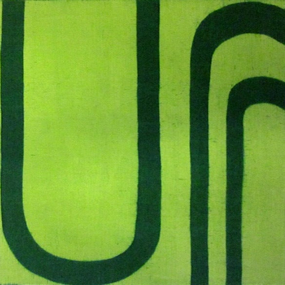 green ur - Print by Isabel Bigelow