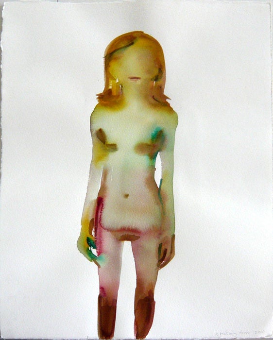 Kim McCarty Figurative Painting - Untitled (Standing)