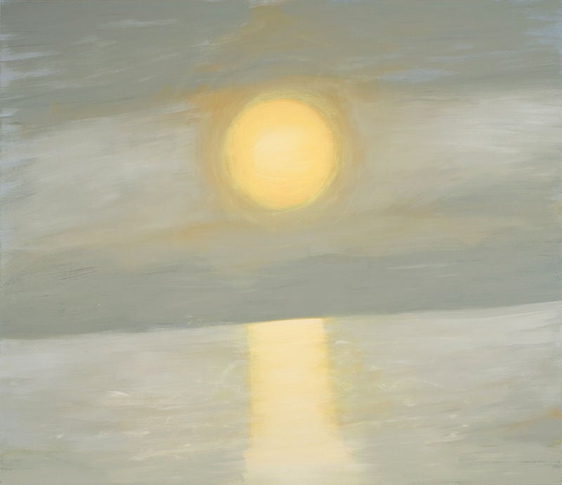 Kathryn Lynch Abstract Painting - The Sun as It Rises