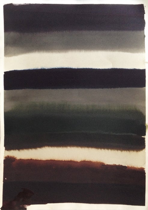 Lourdes Sanchez Abstract Painting - untitled iv