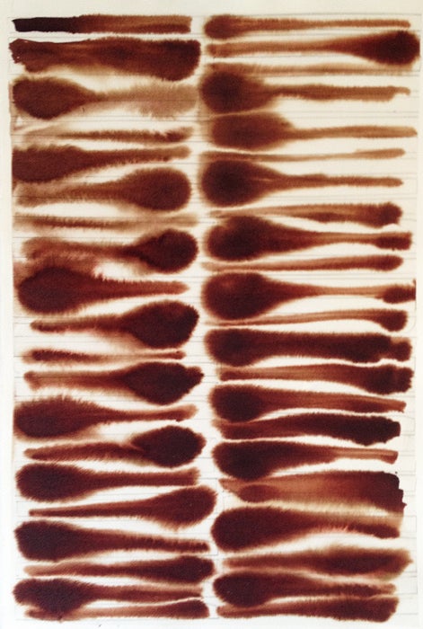 untitled xv - Painting by Lourdes Sanchez