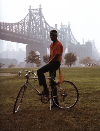 Queensboro Bridge, New York - Photograph by Evelyn Hofer