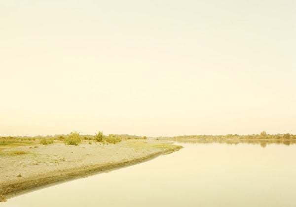 Elger Esser Landscape Photograph - el-Kab V, Egypt 2011