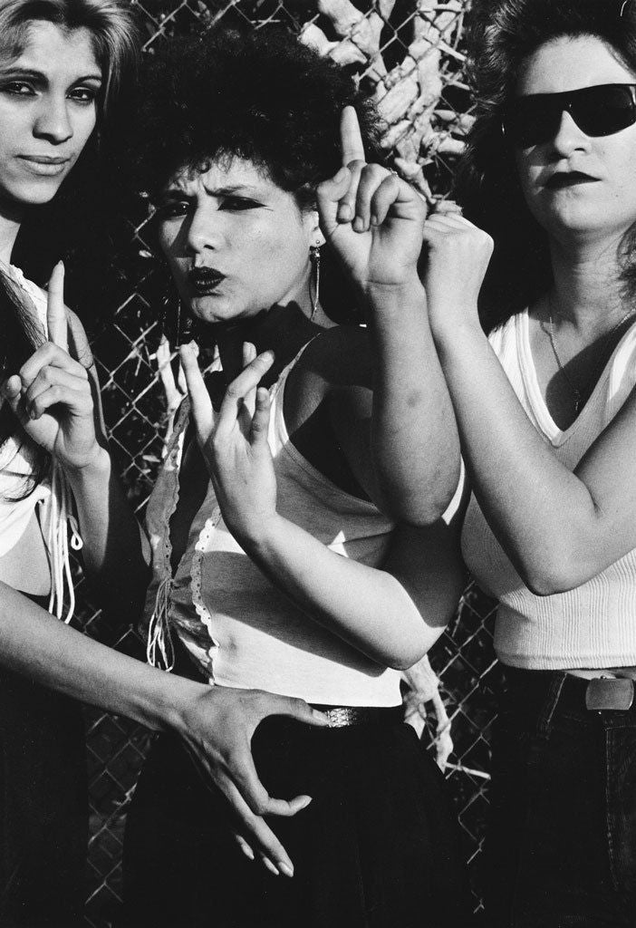 Rosario, Cristina, and Liza, East Los Angeles - Photograph by Graciela Iturbide