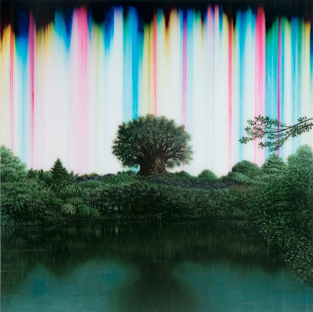 Shane McAdams Abstract Painting - Synthetic Landscape 52 (Tree of Life)