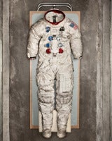 Neil Armstrongs Lunar Suit, Smithsonian Institute, July, 2012