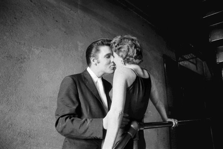 Alfred Wertheimer Portrait Photograph - "The Kiss"