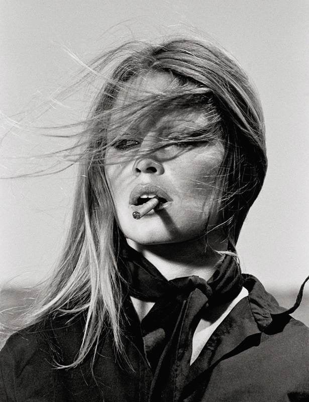 Terry O'Neill Portrait Photograph - Brigitte Bardot Cigar, Spain, 1971