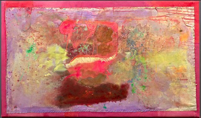 Frank Bowling Abstract Painting - Carriage