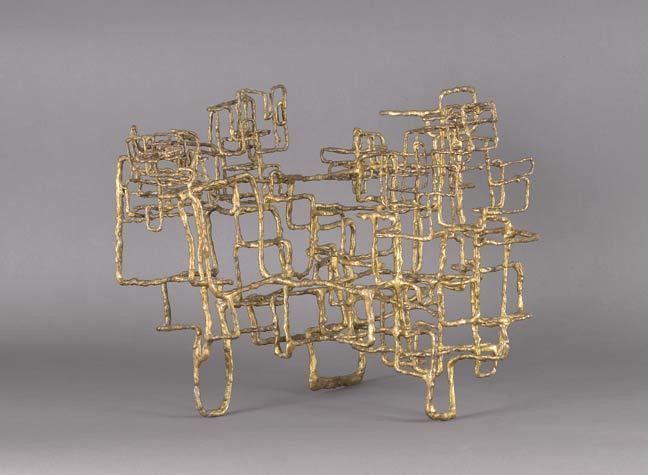 Ibram Lassaw Abstract Sculpture - Loom III