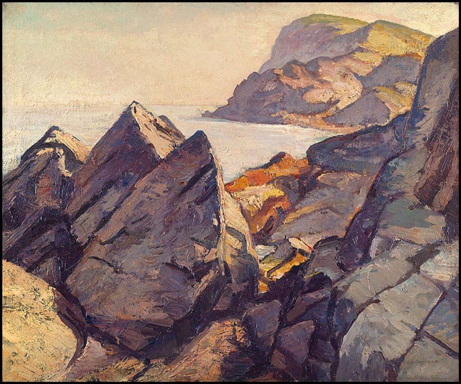 Abraham Jacob Bogdanove Landscape Painting - Little Whitehead at the End of the Day
