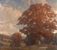 Oak Tree in October