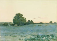 Water Meadows at Sunset