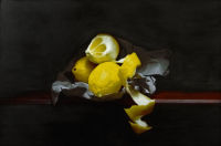 Lemons Wrapped in Paper