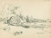 Edge of the Field, East End, Long Island