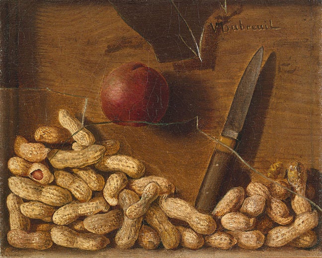 Victor Dubreuil Still-Life Painting - Fresh Peanuts