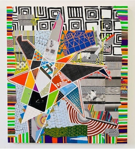 Brian Porray Abstract Painting - 5TArFI3LD,
