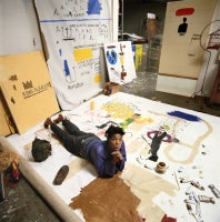 Jean-Michel Basquiat New York (laying down)