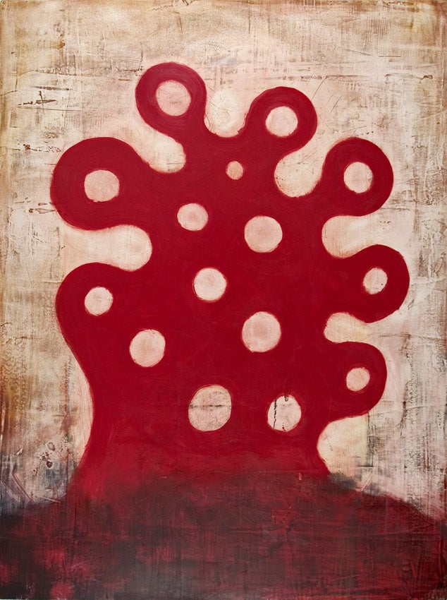 Chuck Webster Abstract Painting - Scholar