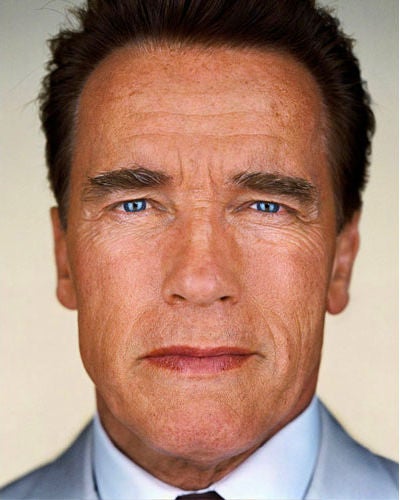 Martin Schoeller Portrait Painting - Arnold Schwarzenegger, 2005