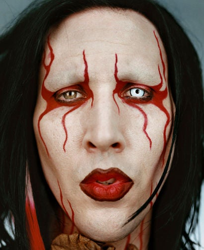 Martin Schoeller - Marilyn Manson, 2000 For Sale at 1stDibs