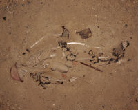 War Souvenir #12 (August 1946. Remains of a British soldier found during a dig near a farmhouse in Foligno.), 2005