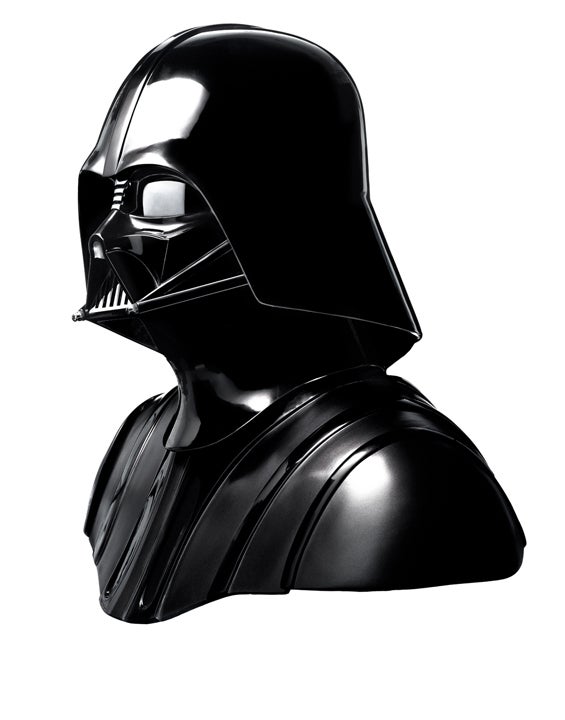 Albert Watson Still-Life Photograph - Darth Vader, the original helmet, Star Wars, New York City