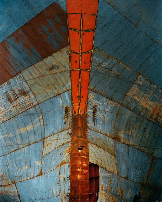 Shipyard #15, Qili Port, Zhejiang Province, China - Photograph by Edward Burtynsky