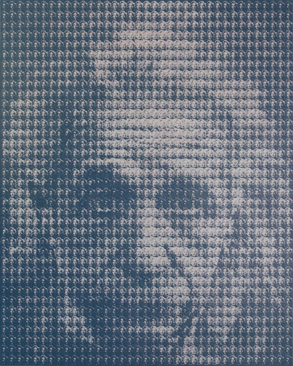 Kim Dong Yoo Portrait Painting - Albert Einstein & Marilyn Monroe