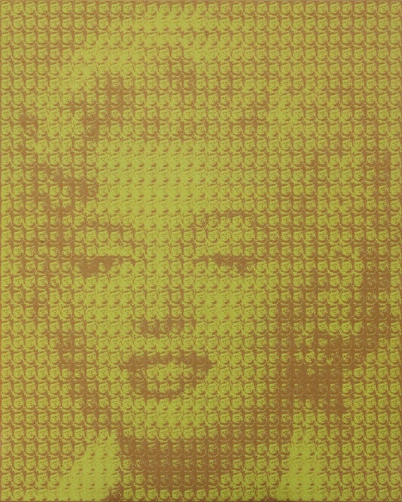 Marilyn Monroe y John F. Kennedy - Painting de Kim Dong Yoo