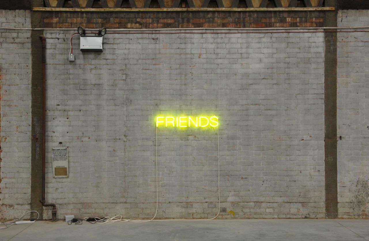Work No. 671 FRIENDS - Sculpture by Martin Creed