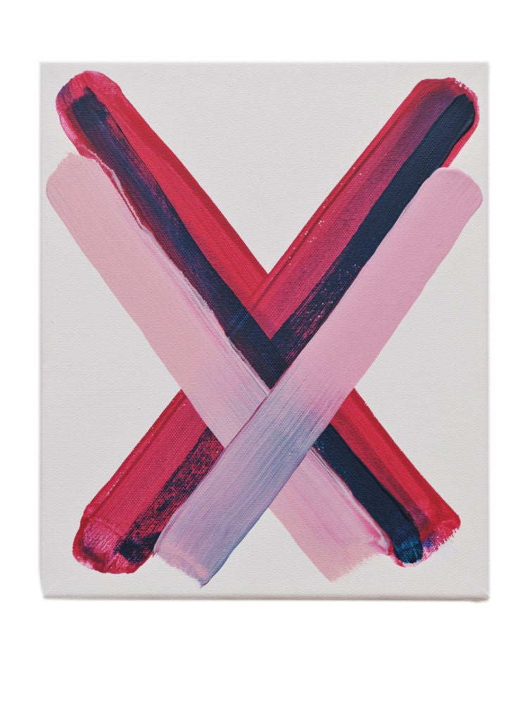 Work No. 1164 - Painting by Martin Creed