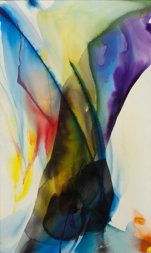 Paul Jenkins Abstract Painting – Phänomene Veronika