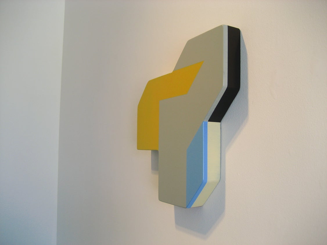 Pard Morrison
Miraculum, 2012
fired pigment on aluminum
18 x 18 x 2 1/4 inches